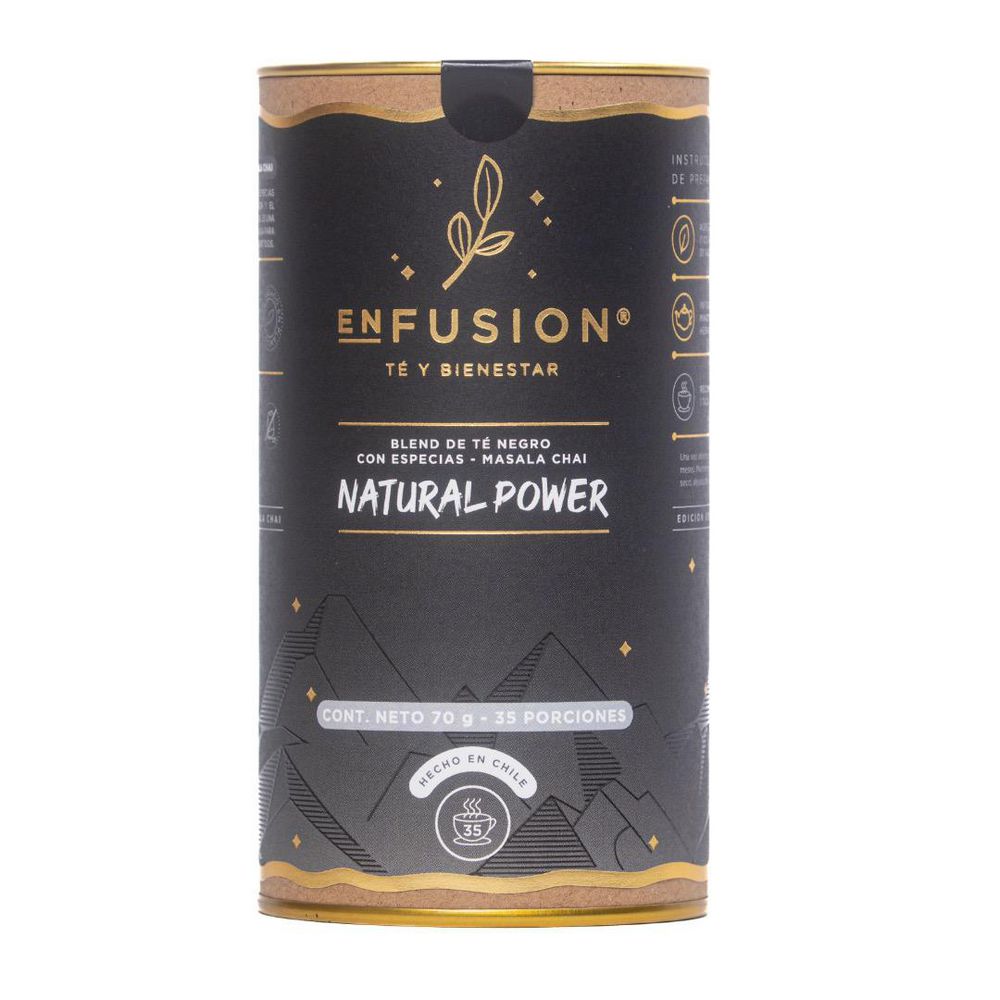 Té ENFUSION TÉ Y BIENESTAR natural power 100% natural (70 gr)
