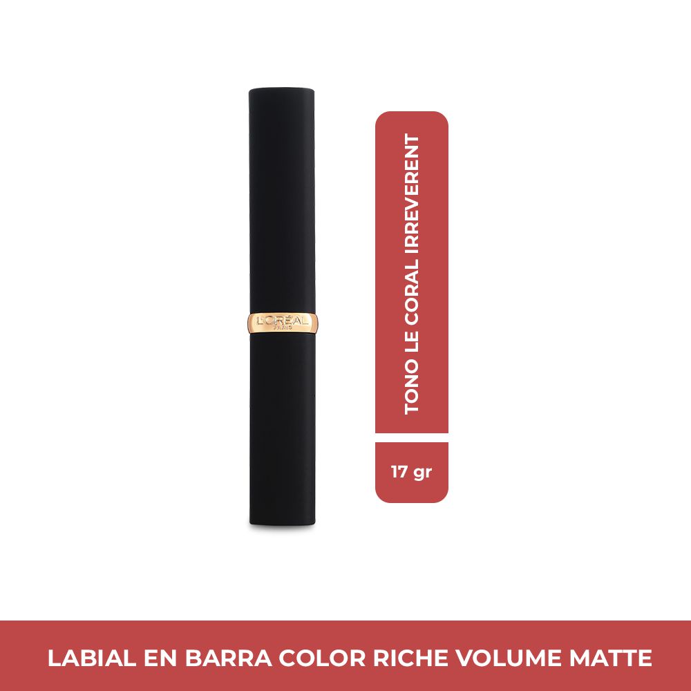 Labial LOREAL PARIS volume matte le coral irreverent163 (1.8  gr) img #1