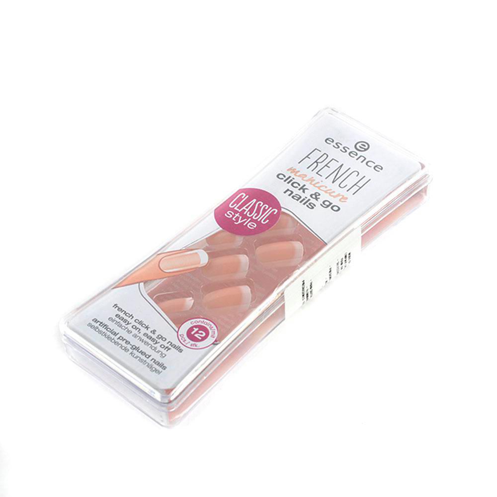 Uñas postizas ESSENCE French manicure click & go (12  gr) img #2