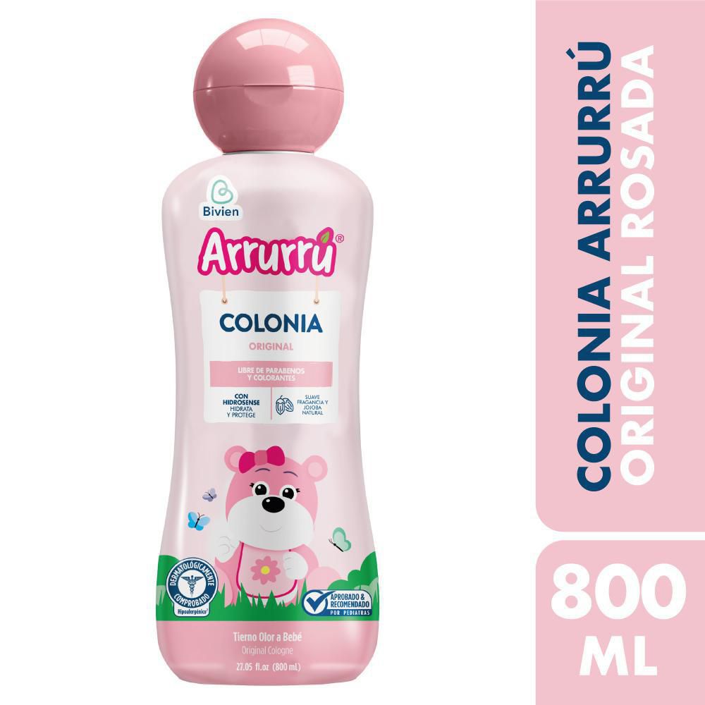 Colonias De Bebe ARRURRU BEBES (800 ml)