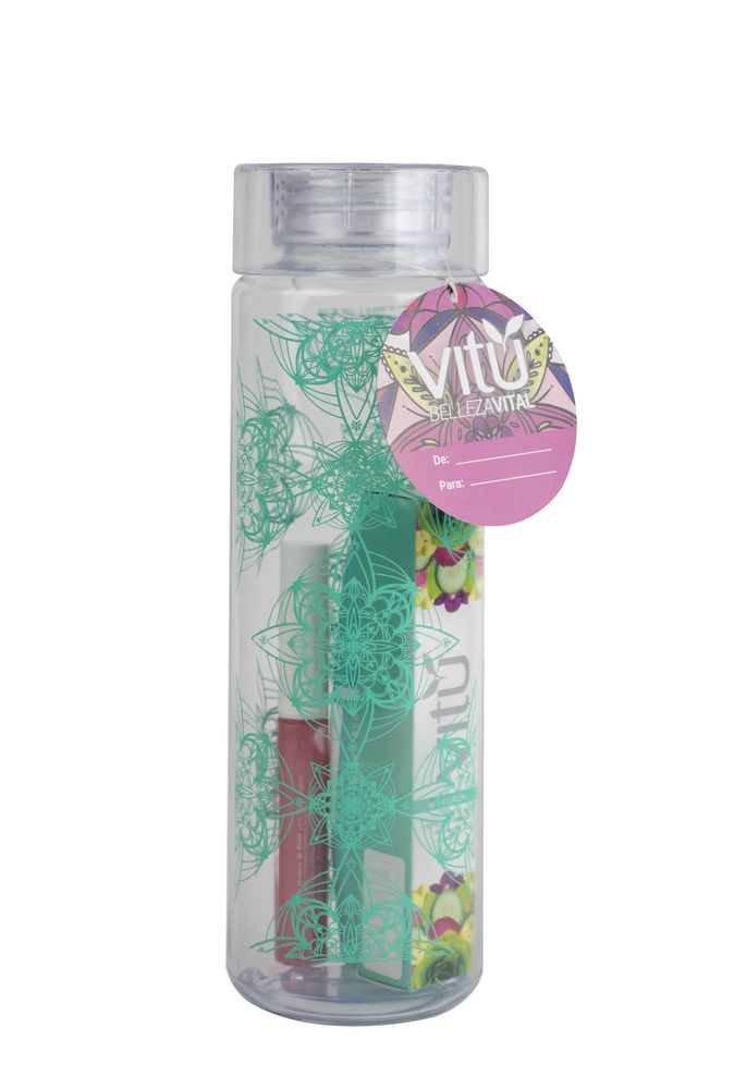 pestañina + gel + brillo VITU  (18  ml)