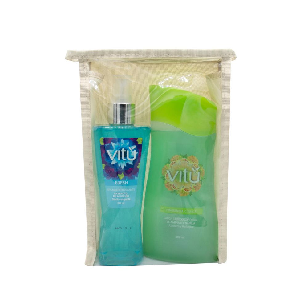 Estucheria VITU 2024 Bs Fresh +Jabon (1 und)