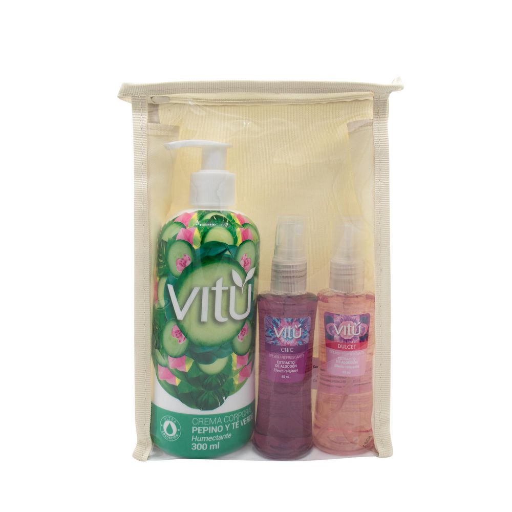 Estucheria VITU 2024 Chic+Dulcet+Crema Corporal (1 und)