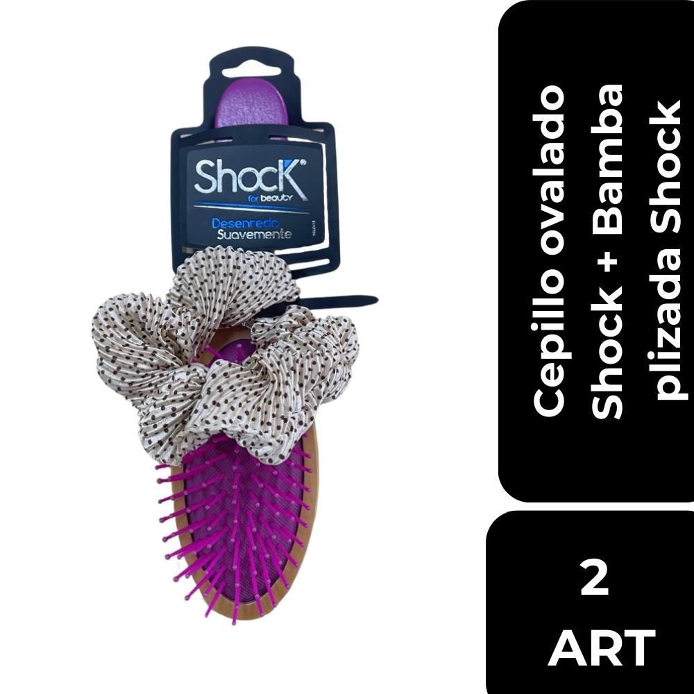 Oferta accesorios SHOCK Cepillo Ovalado Y Bamba Plizad (1  und) img #2