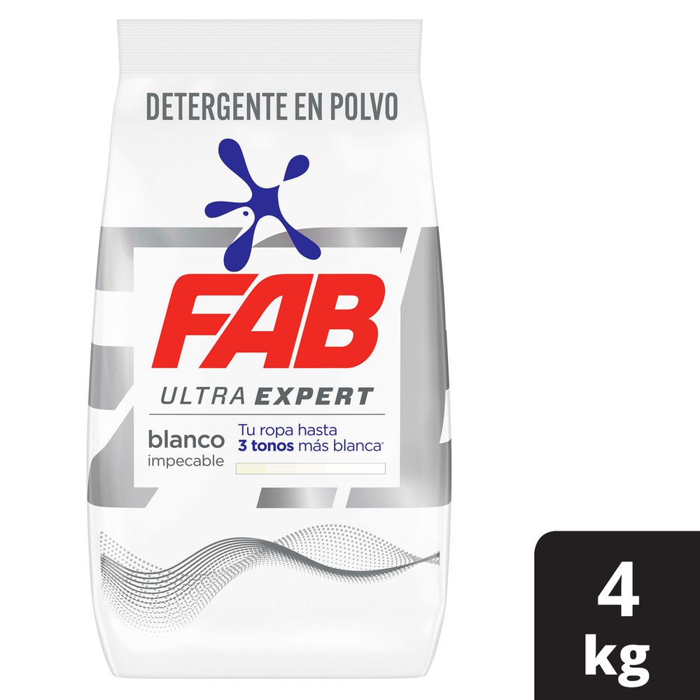 DETERGENTE FAB PVO ULTRA BLANCO (4000  gr)