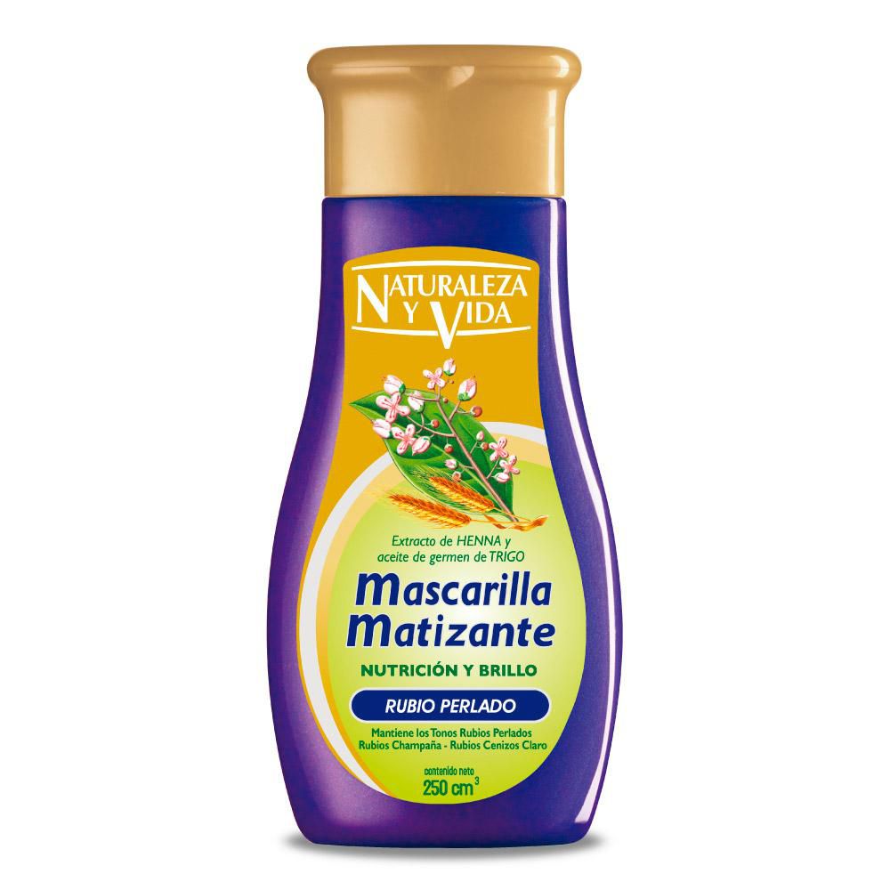 Mascarilla NATURALEZA/VIDA Matizante Rubio (250  ml)