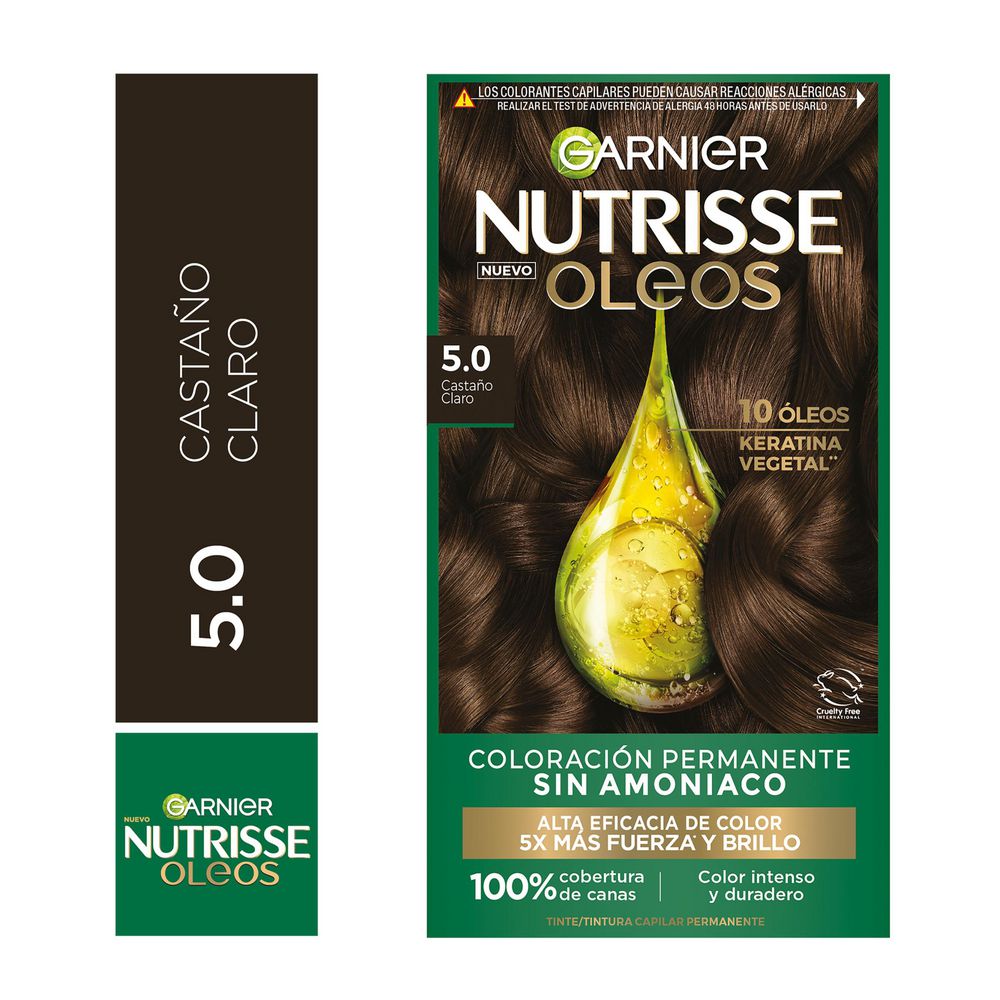 Tinte Cabello NUTRISSE CASTA?O CLARO (1 und)