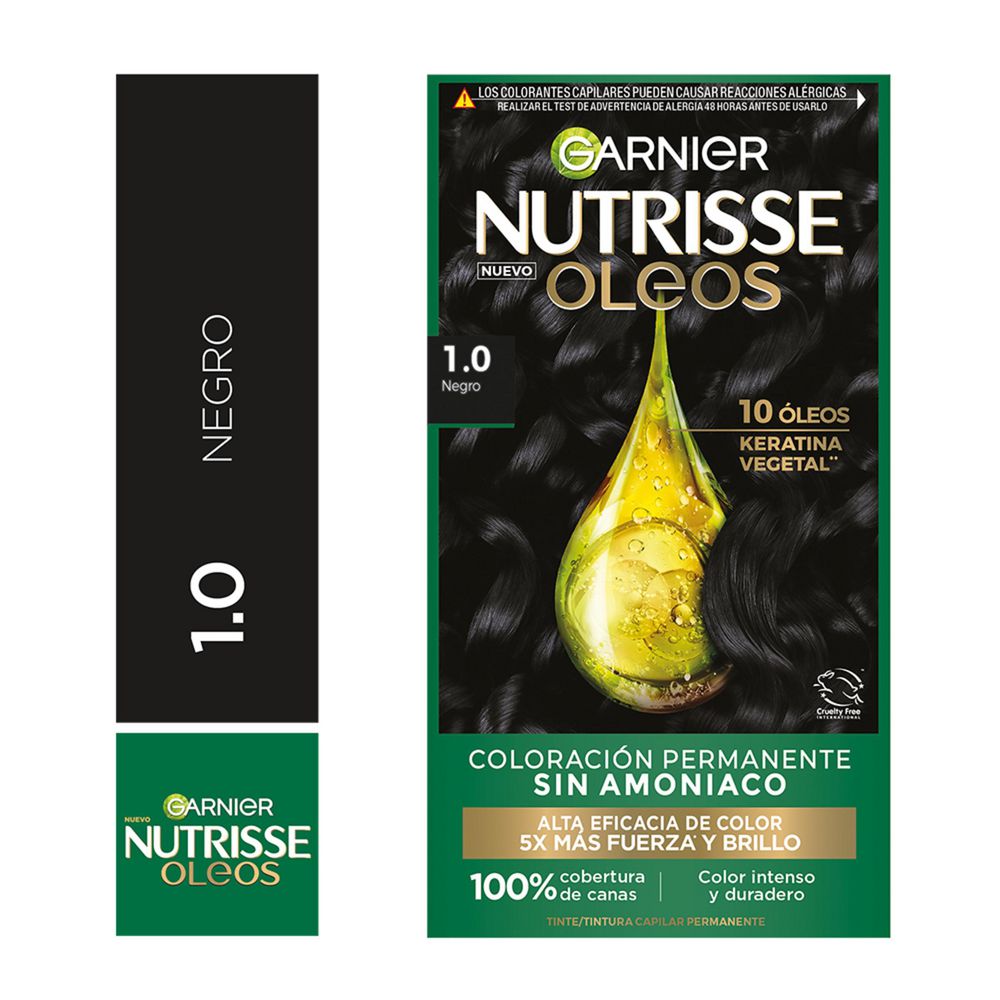 Tinte Cabello NUTRISSE NEGRO (1 und)