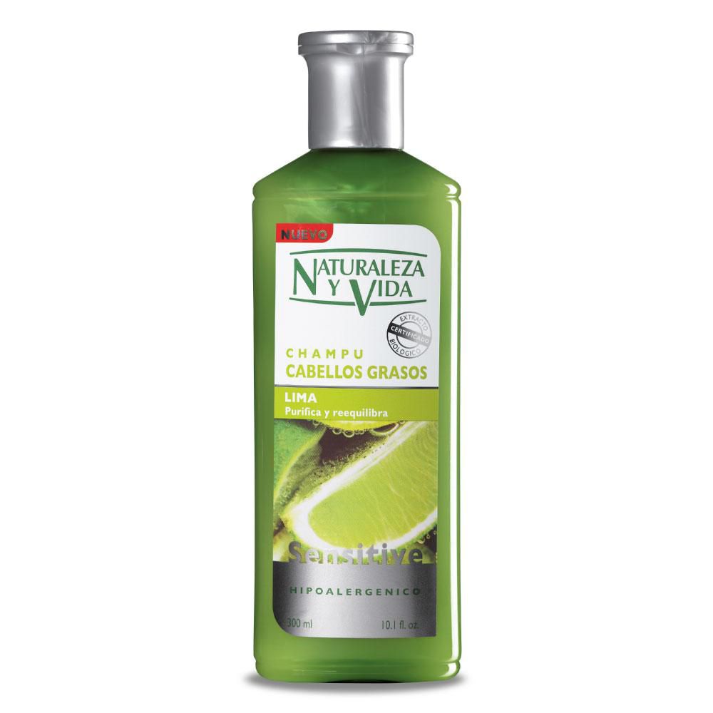 Shampoo NATURALEZA/VIDA Para Cabellos Grasos (300  ml)