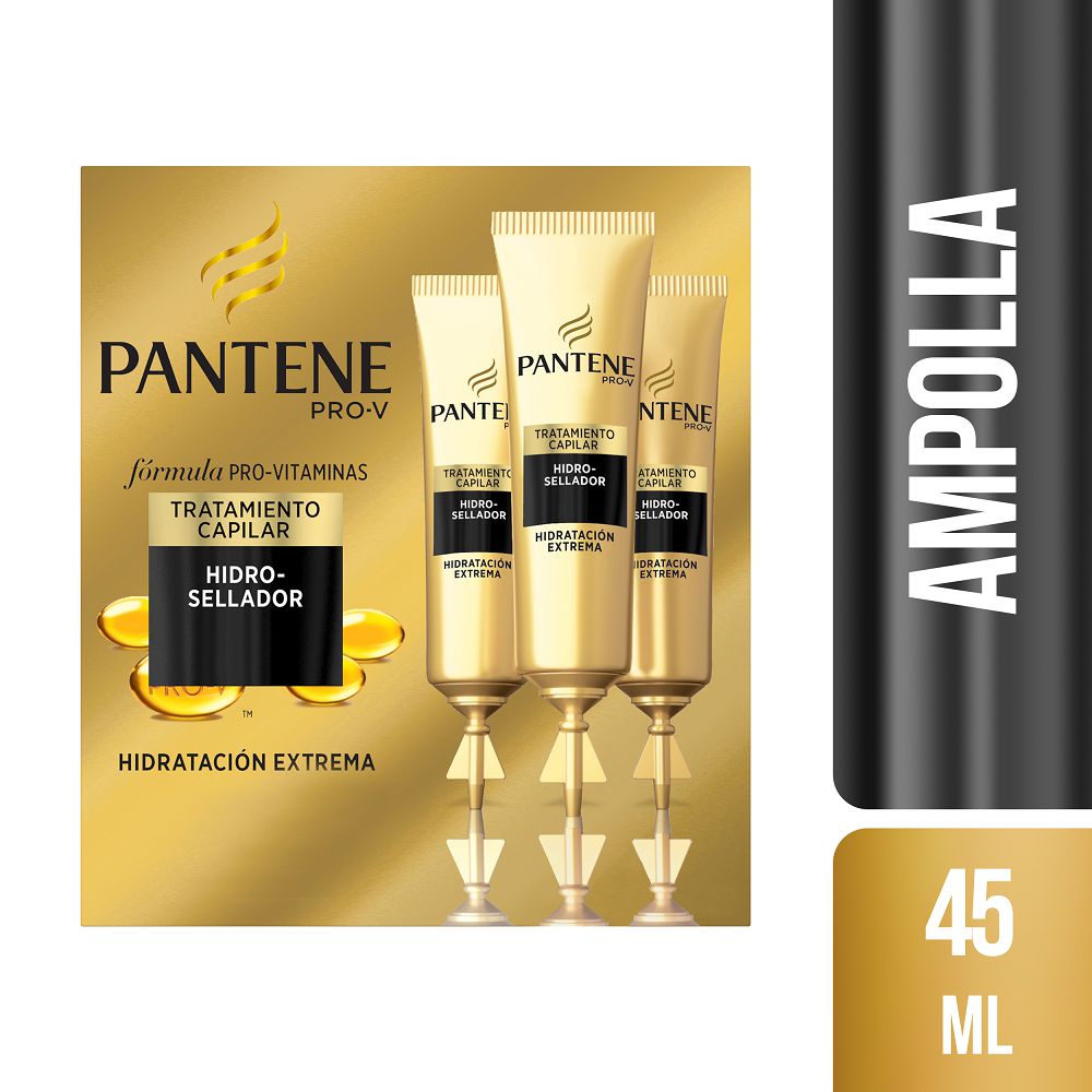 AMP 3 UND  HIDROCAUTERIZACION PANTENE  (45  ml)