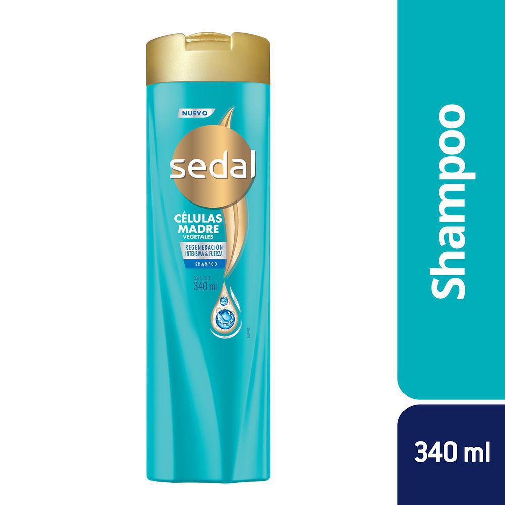 Shampoo SEDAL Células Madres Vegetales (340 ml)