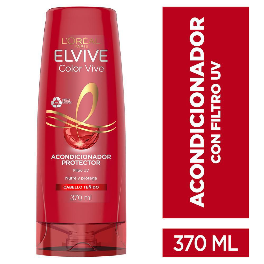 Acondicionador ELVIVE Loreal Paris colorvive (370 ml)