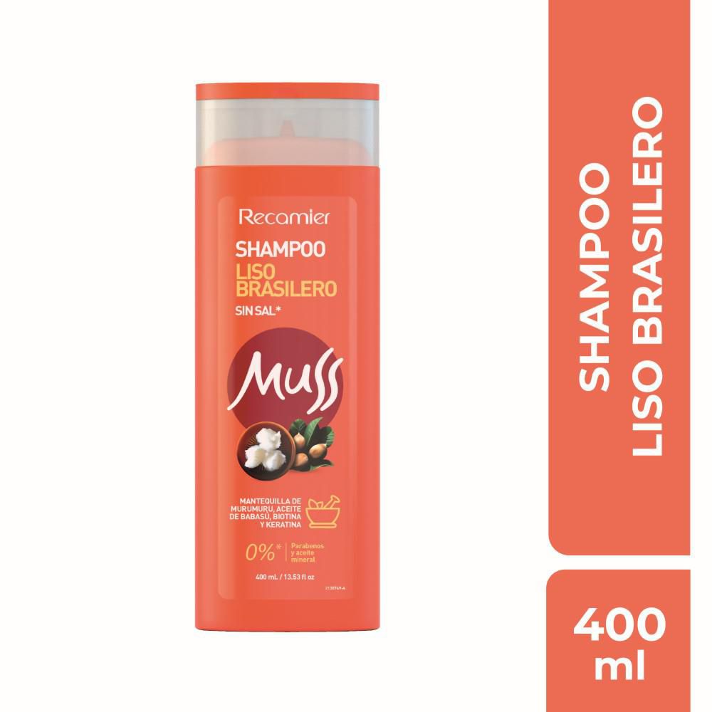 shampoo MUSS CABELLO LISO (400 ml)