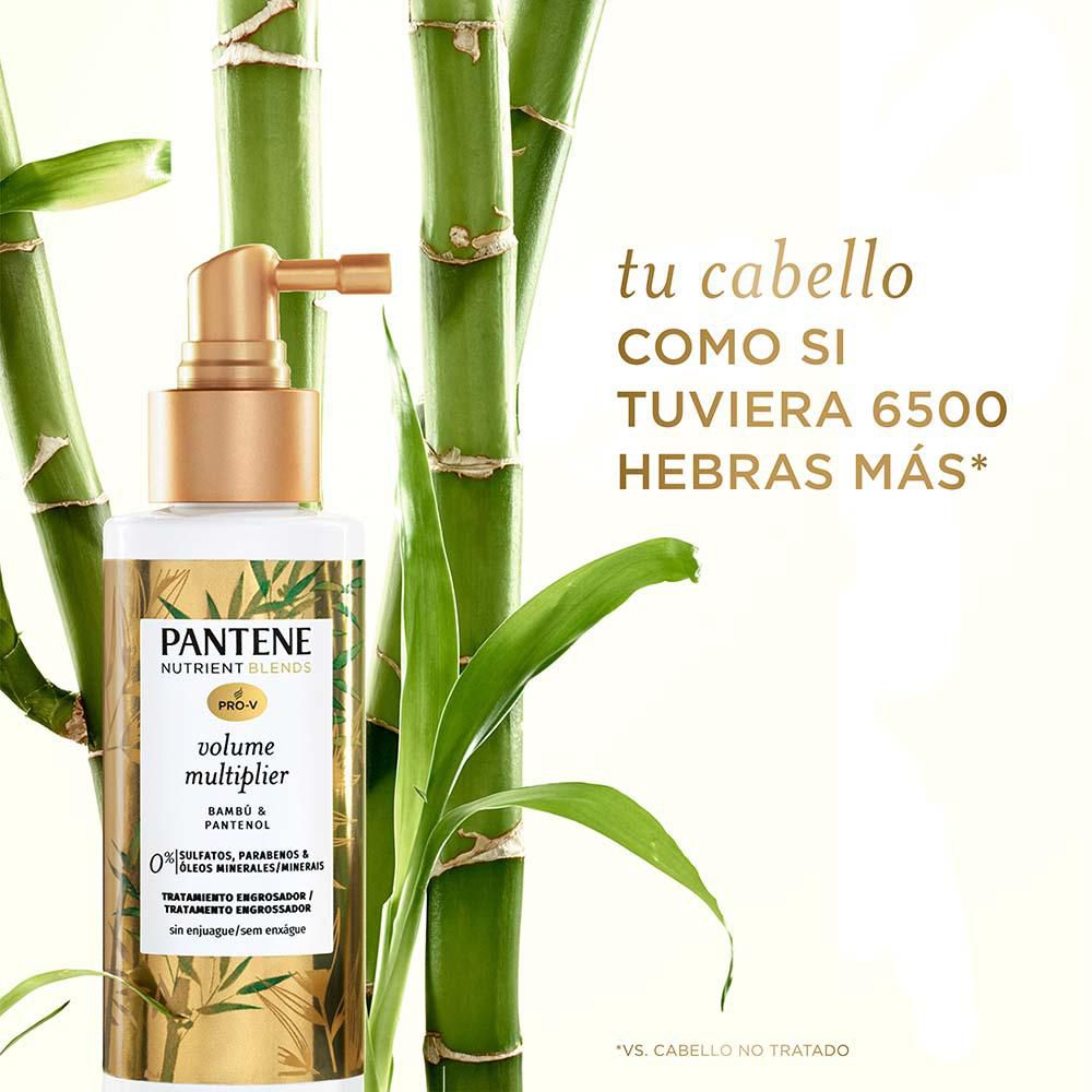 Tratamiento Capilar PANTENE EXPERT Bambú Y Pantenol Sin Enjuague (110  ml) img #3