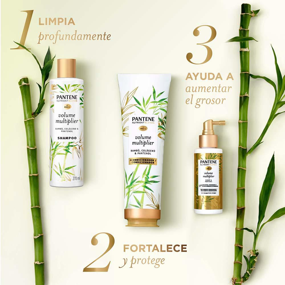 Tratamiento Capilar PANTENE EXPERT Bambú Y Pantenol Sin Enjuague (110  ml) img #4