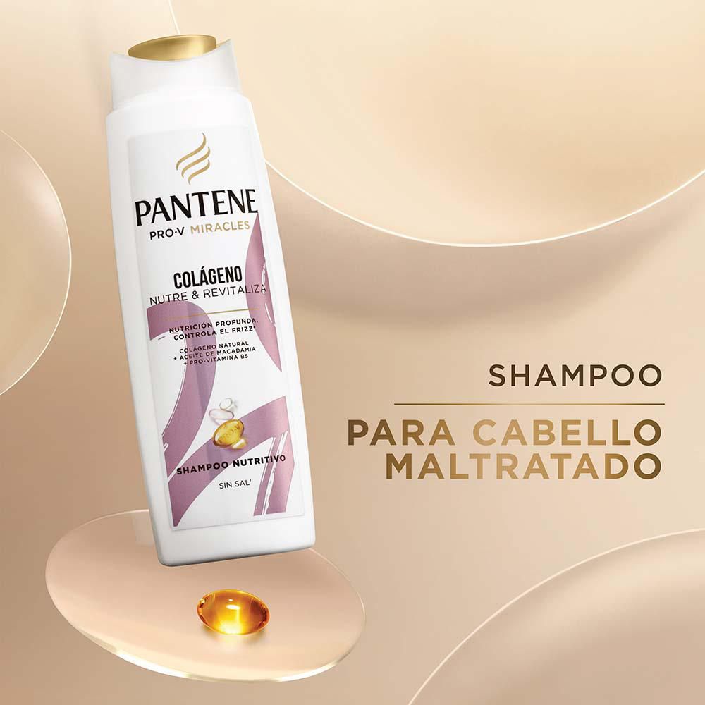 Shampoo PANTENE Colágeno Nutre Y Revitaliza  (18  ml) img #2