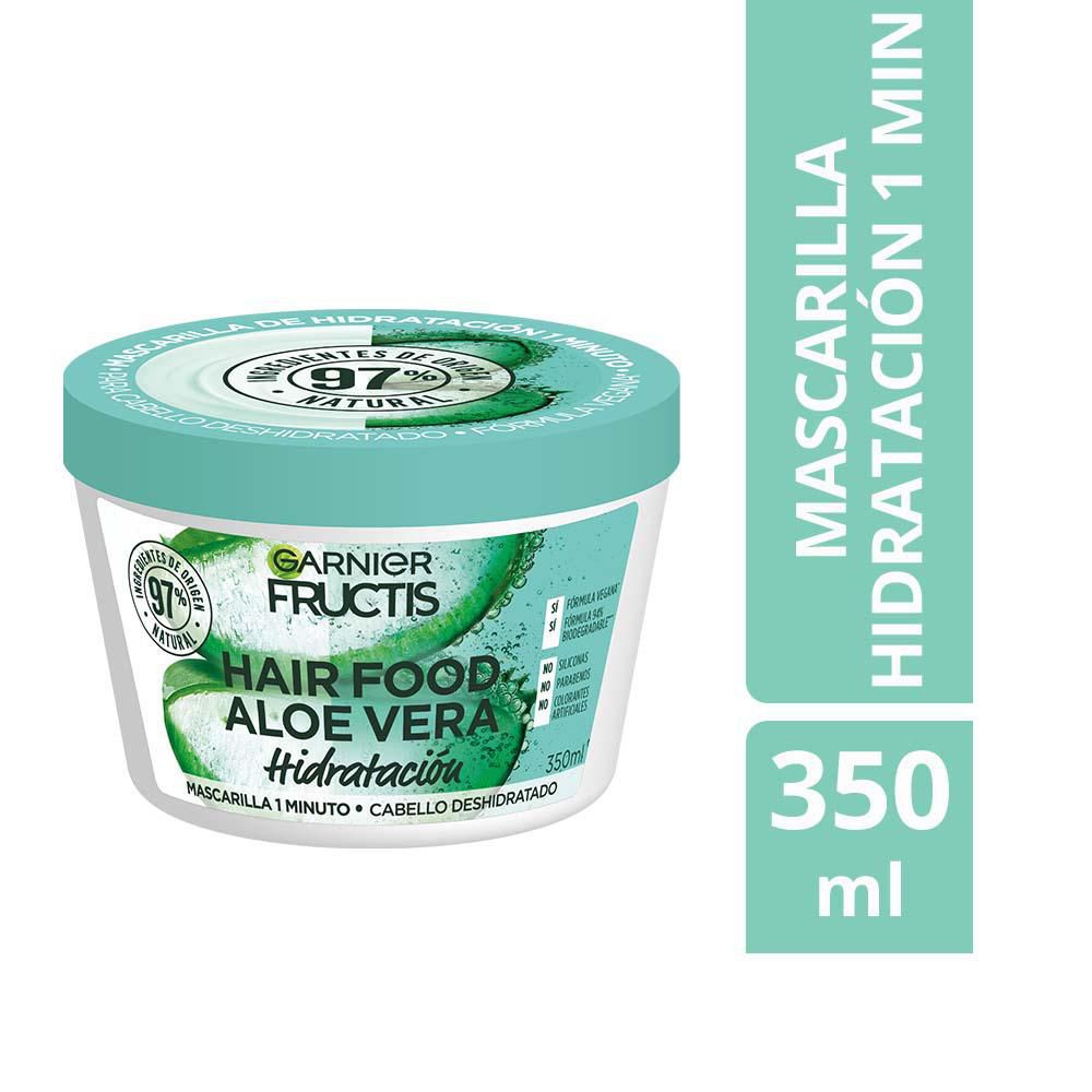 Tratamiento capilar HAIR FOOD Garnier aloe hidratación (350 ml)