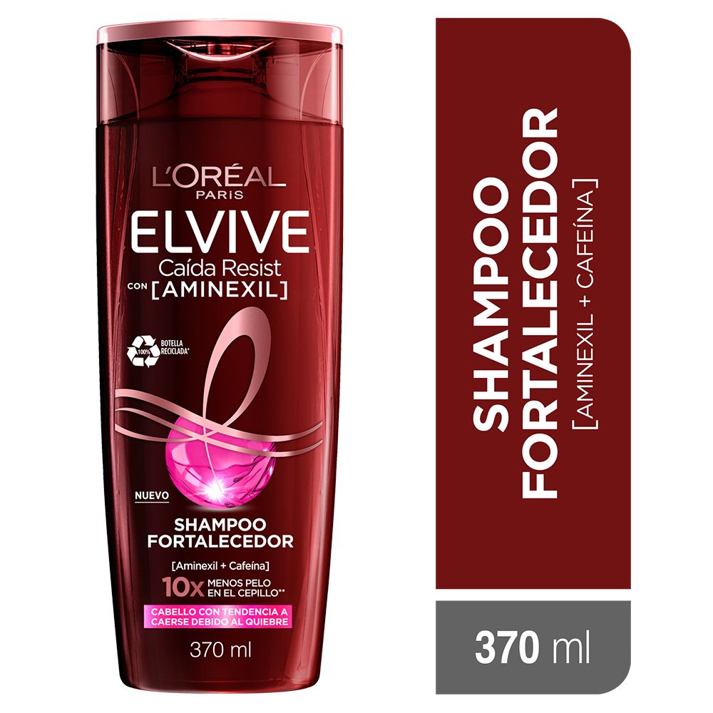 Shampoo ELVIVE Loreal Paris caída Resist (370 ml)