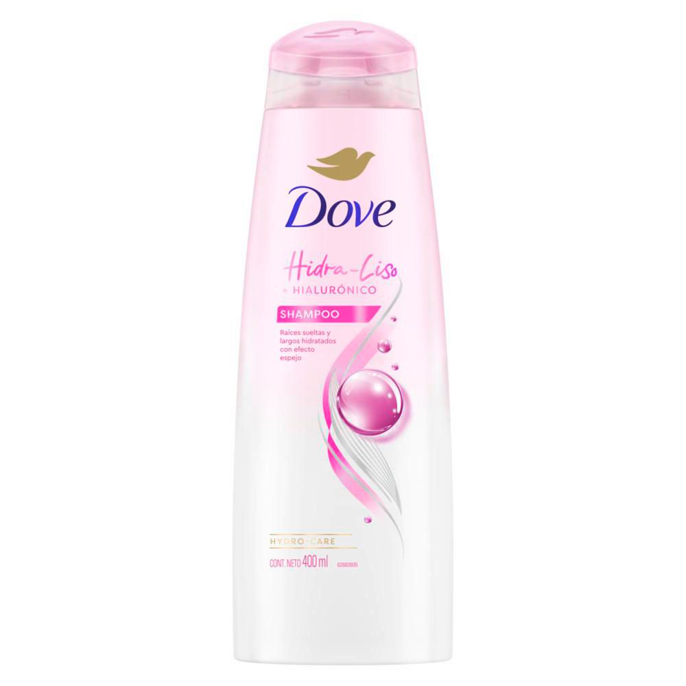 Shampoo DOVE Hidra Liso Hialurónico (400  ml)
