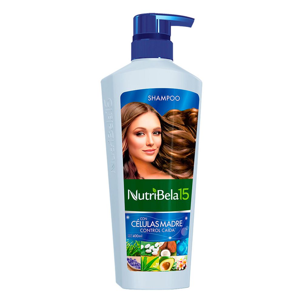 Shampoo NUTRIBELA CELULAS MADRE CONTROL CA?DA (400 ml)