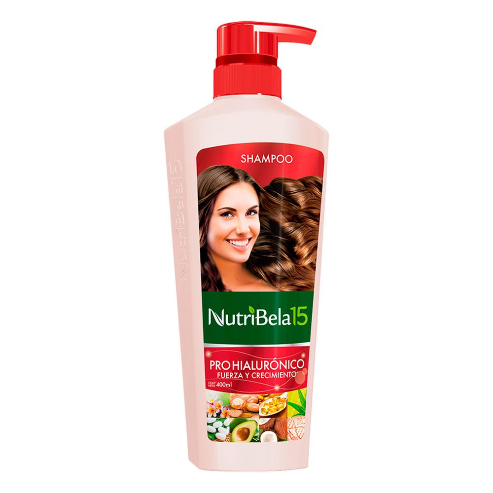 Shampoo NUTRIBELA PROHIALURONICO FUERZA CRECIMIE (400 ml)