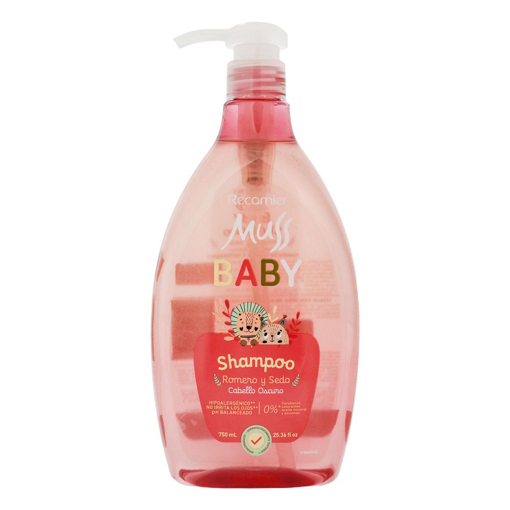 Shampoo MUSS ROMERO SEDA BABY (750  ml)