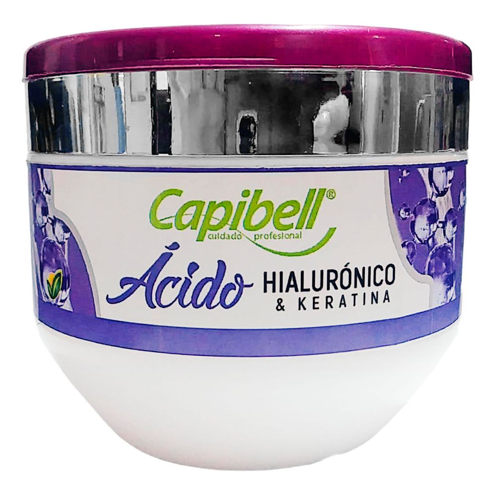 Tratamiento CAPIBELL CAPILAR ACIDO HIALURONICO KERATINA (300 gr)
