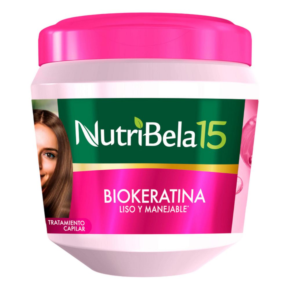 Tratamiento capilar NUTRIBELA biokeratina liso y manejable (450 ml)