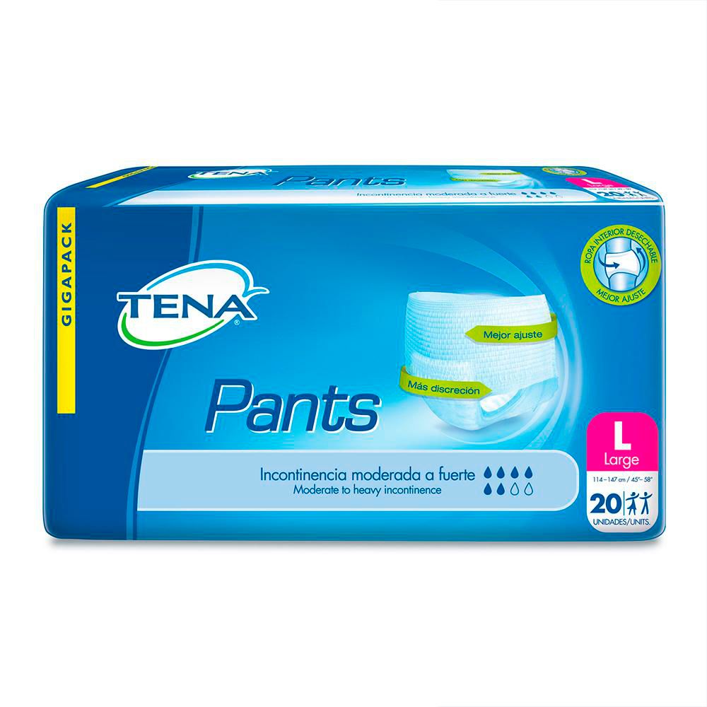 Pañal Adulto TENA Pantis Larga (20  und) img #2