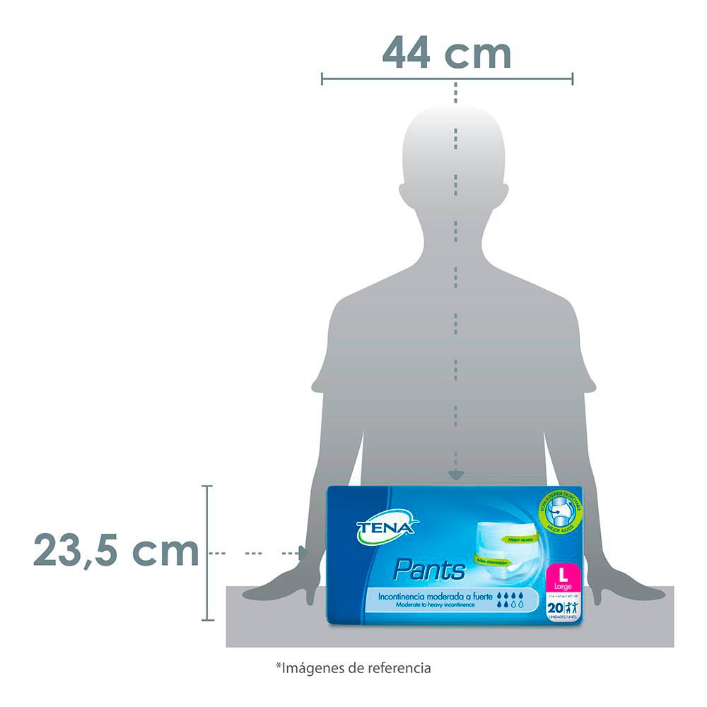Pañal Adulto TENA Pantis Larga (20  und) img #4