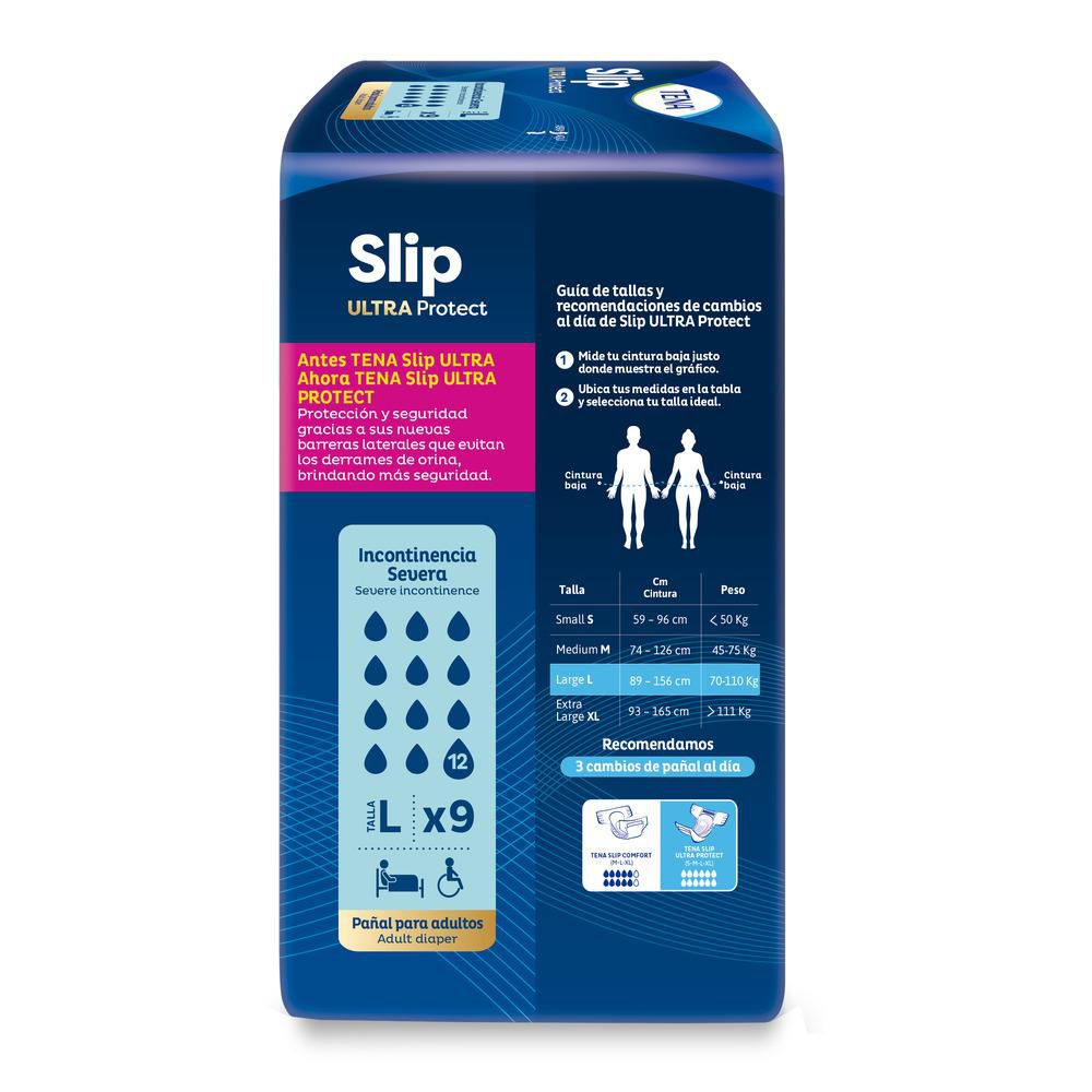Pañales adultos TENA Slip ultra talla L (9  und) img #3