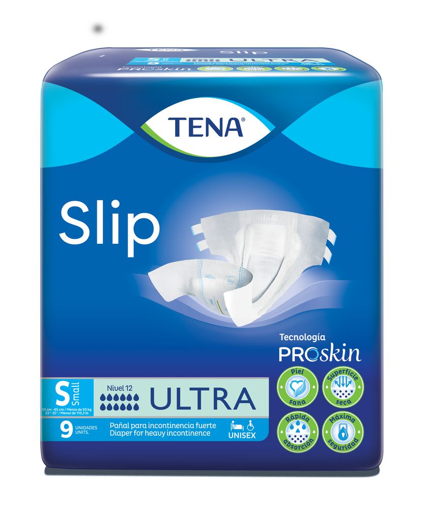 Pañales adultos TENA Slip ultra talla S (9  und)