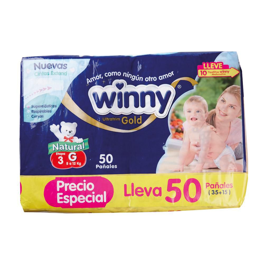 Pañal WINNY (50 und)