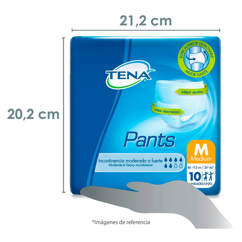 Pañal Adulto TENA Pantis Medium (10  und) img #4