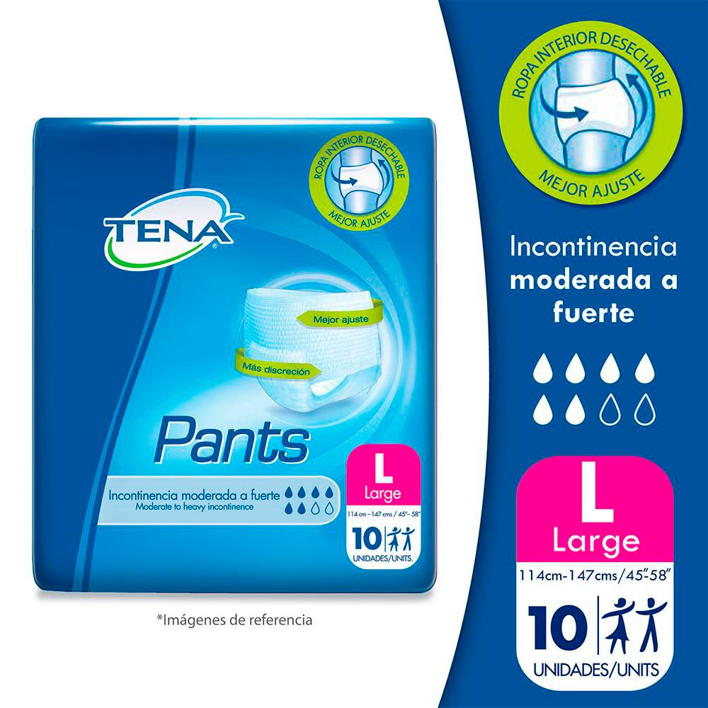 Pañal Adulto TENA Pants Grande (10  und)