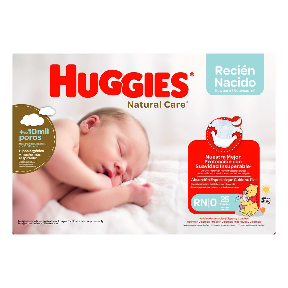 Panales  HUGGIES Reci?n Nacido 0 (25  und) img #2