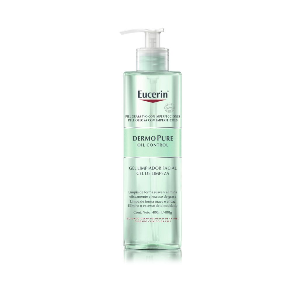 Gel limpiador EUCERIN facial oil control (400 ml)