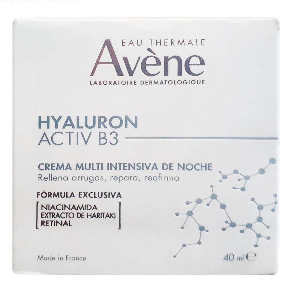 Crema AVENE MULTI INTENSIVA NOCHE HYALURON (40  ml)