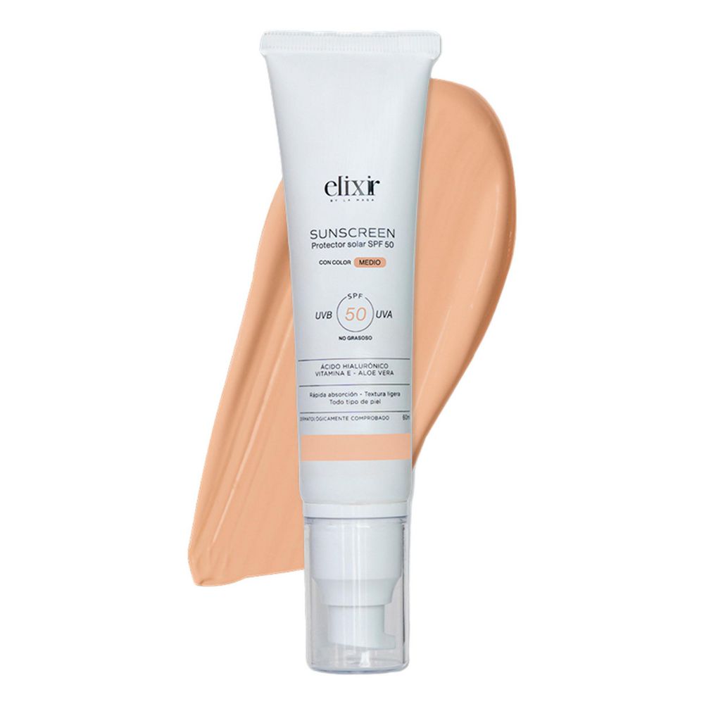 Protector ELIXIR BY LA MAGA2 Spf 50 Medio Niamicidina (60 gr)