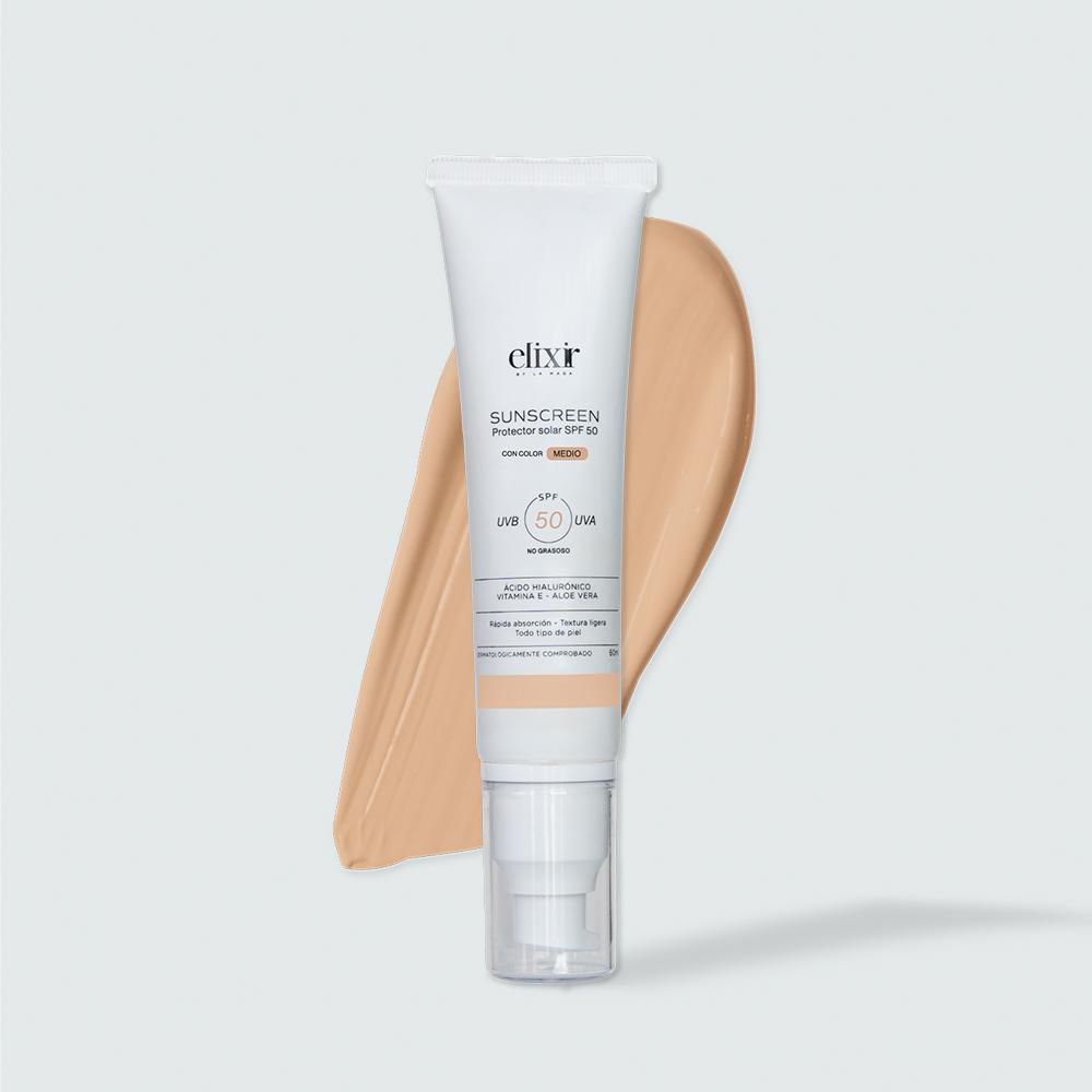 Protector ELIXIR BY LA MAGA2 Spf 50 Medio Niamicidina (60  gr) img #2
