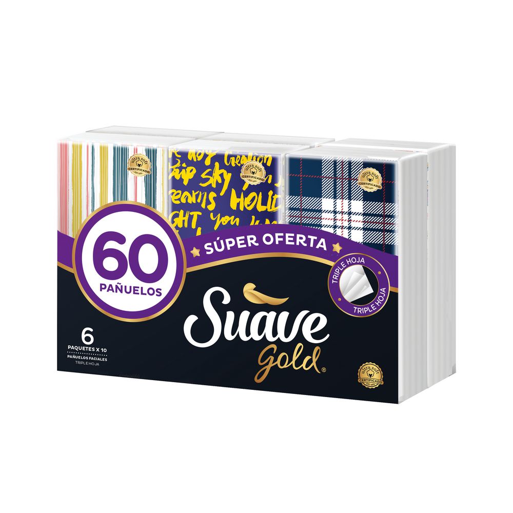 PAÑUELO SUAVE  (6  und)
