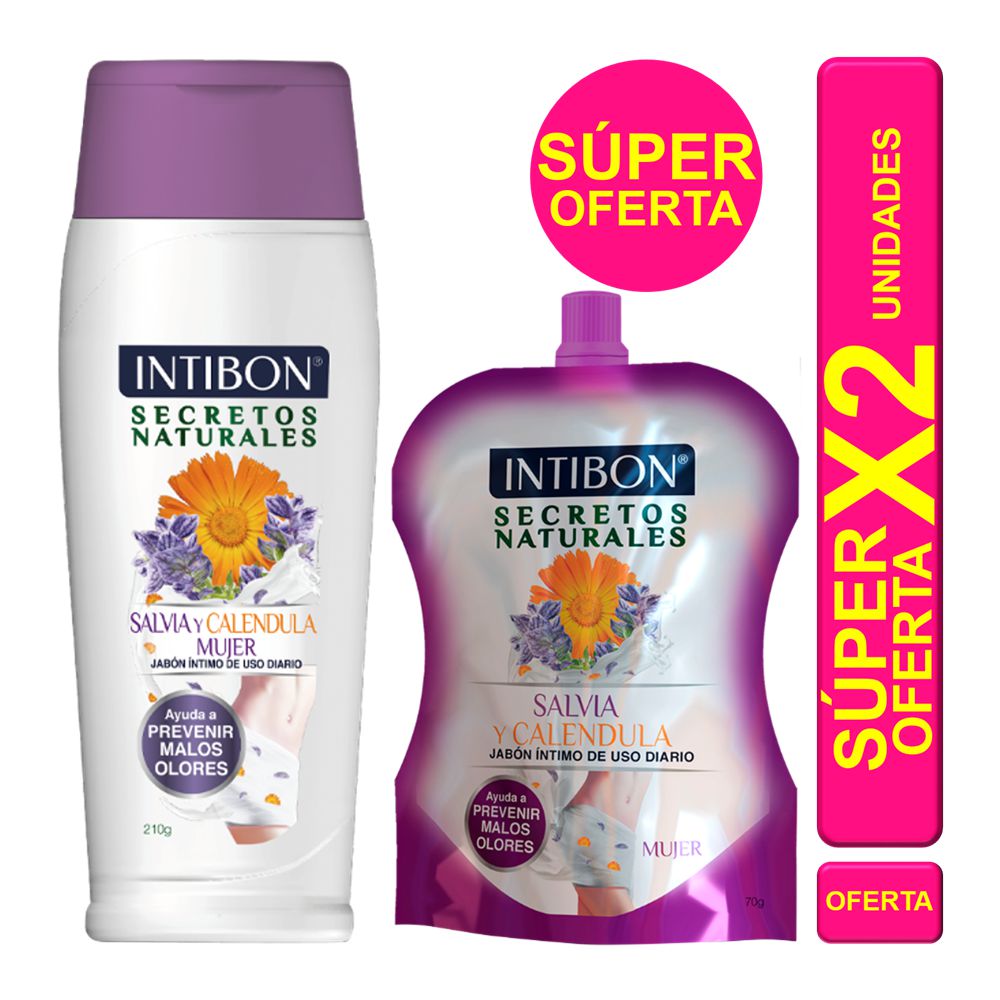 Jabòn ìntimo INTIBON  (280  gr)