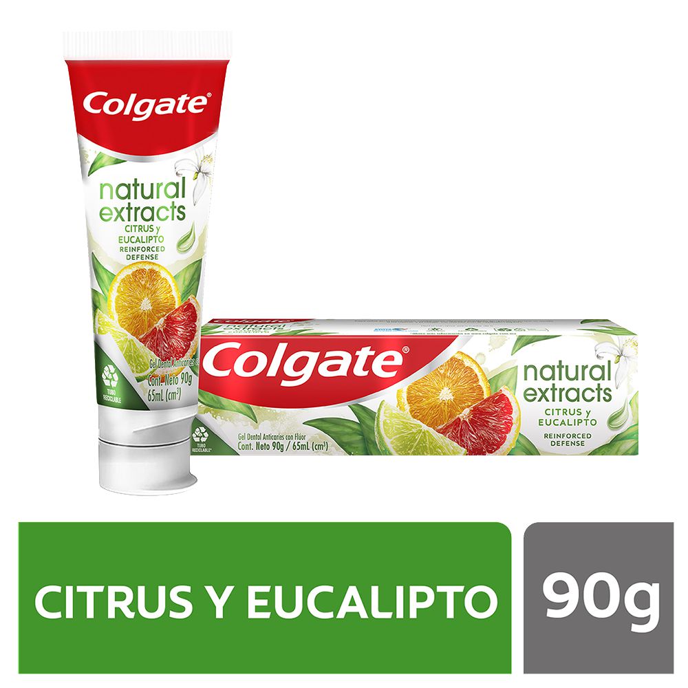 CREMA DENTAL COLGATE Natural Protección Reforzada (65  ml)