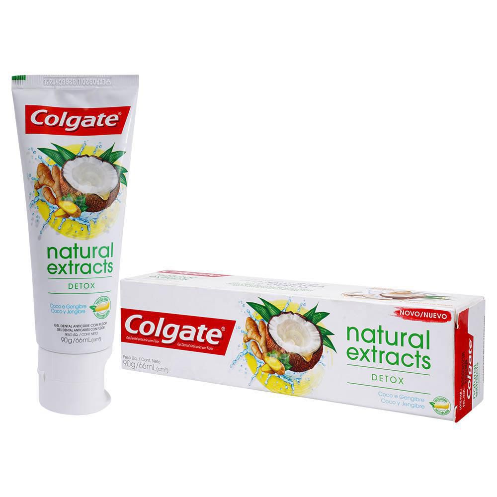 CREMA DENTAL COLGATE Natural Extracts Detox (66  ml) img #2