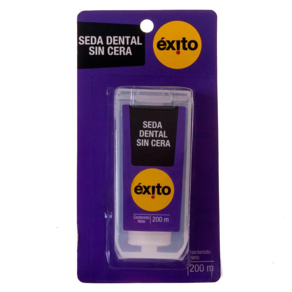 Seda Dental EXITO MARCA PROPIA Sin Cera (200  mts)