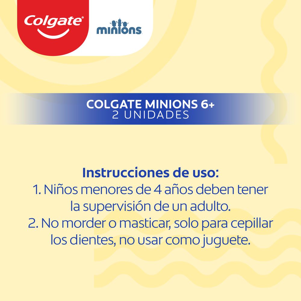 Cepillo De Dientes COLGATE Smiles Extra Suave Niños 6+  (2  und) img #7