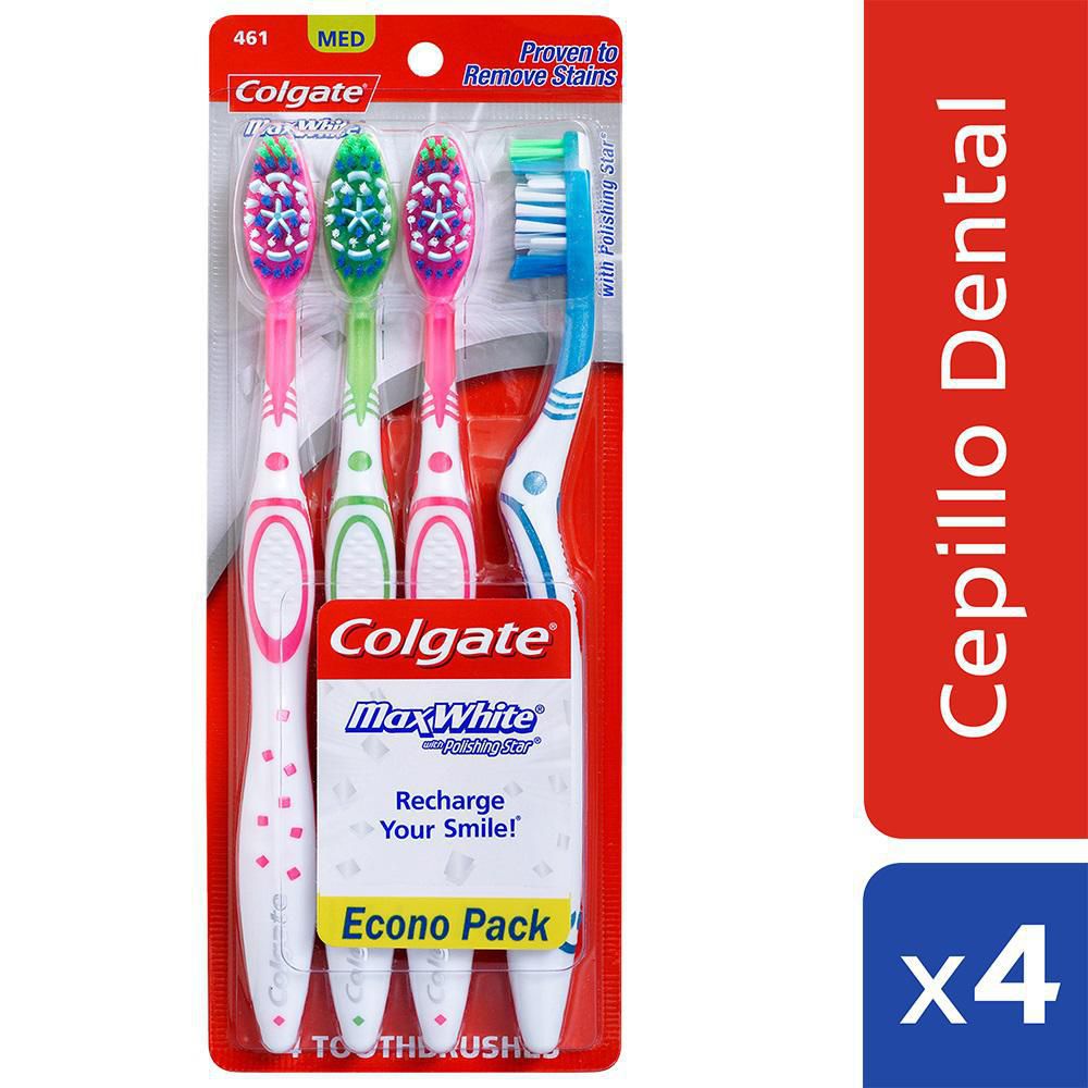 CEPILLO DENTAL COLGATE Max White (4  und)