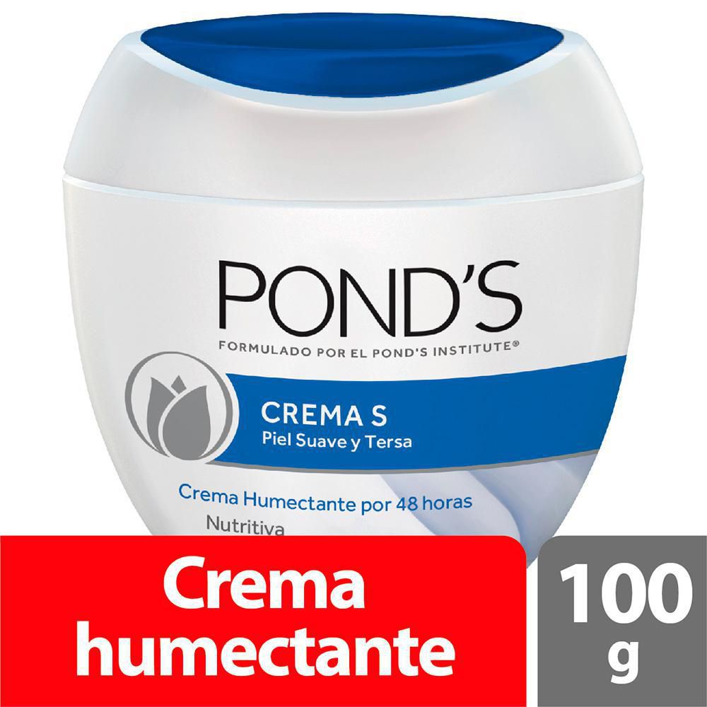 Crema Facial S PONDS Piel Suave Y Tersa (100 gr)