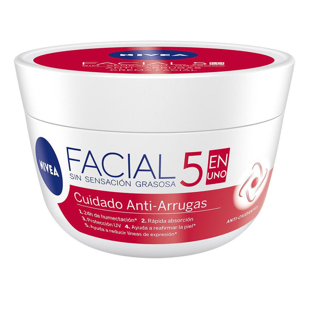 Crema facial NIVEA hidratante antiarrugas (100 ml)