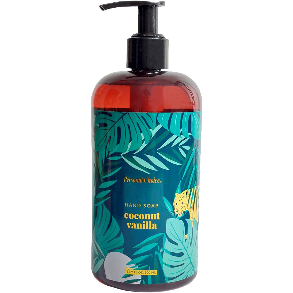 Jabón líquido PERSONAL CHOICE MARCA EXCLUSIV coconut vanilla (500 ml)